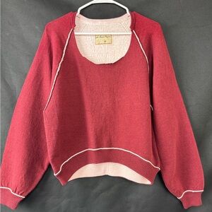 NWOT Free People we the free Midnight Pullover
